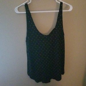 Polka dot tank top
